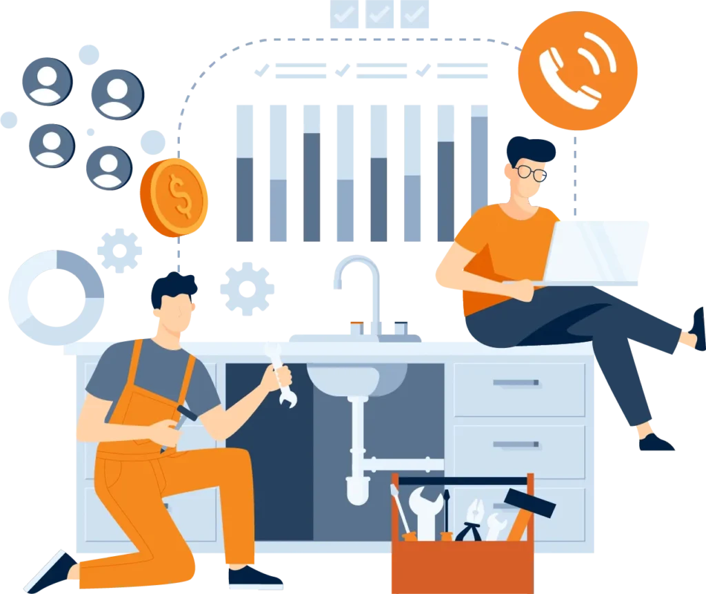 PlumbingLeads Hero ServiceDirect